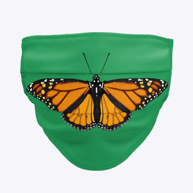 Monarch Butterfly Mask