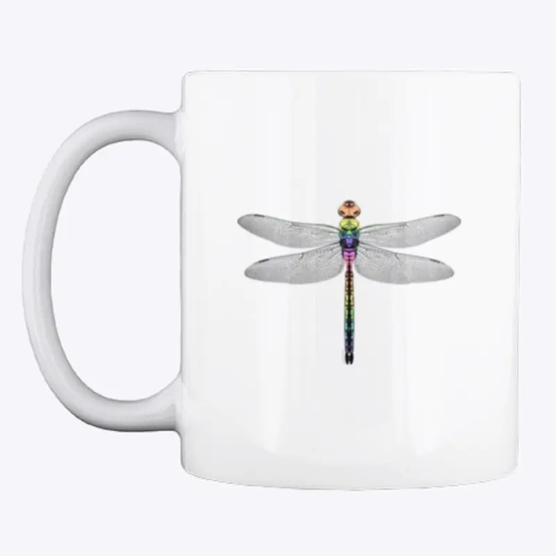 Pastel Dragonfly Illustration