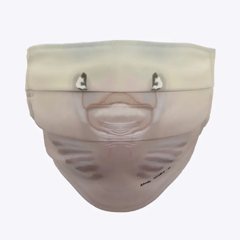 Baby Stingray Mouth Face Mask