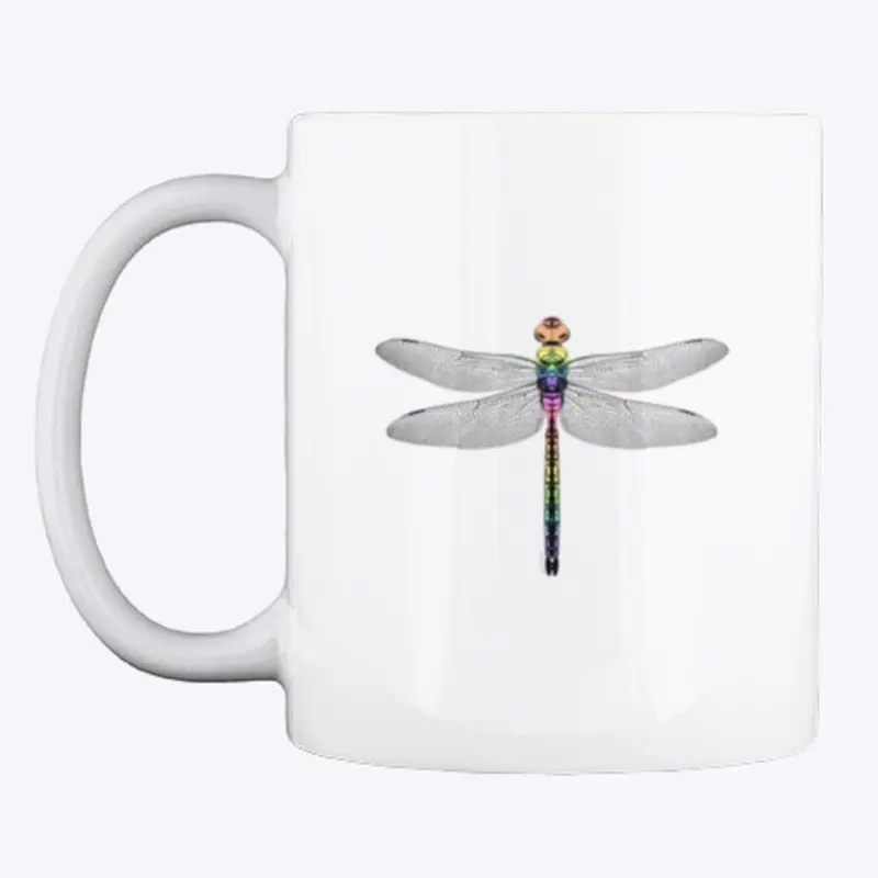 Pastel Dragonfly Illustration